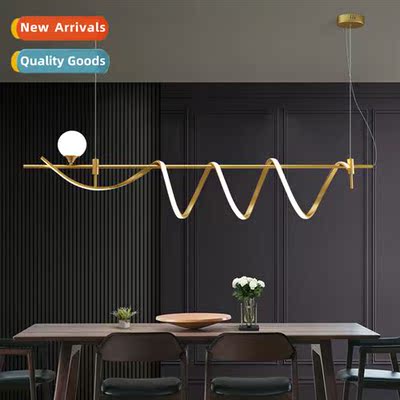 Scinavian -modern minimalist style chelier persaly creative