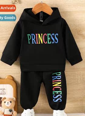 Girls Spring  Autumn 2023 new n letters printed lg-sleeved t