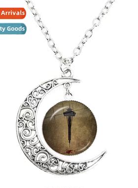 GraysAnatomy Mo Necklace Glass Pendant Cute Doctor Nurse Bir