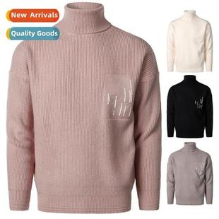 2021 winter high qualy nec knwear mens loose High youth