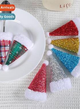 Christmas sequins knife and fork set 2023 creative mini Chri
