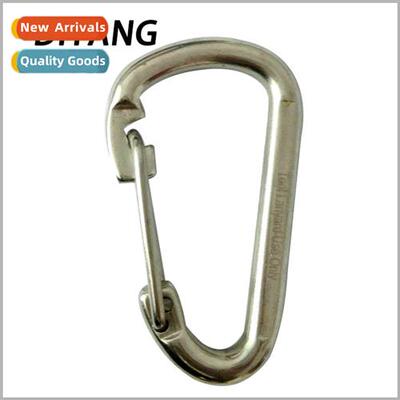 Stainless Steel D-Hook Horseshoe Ring Buckle Swivel Spring H