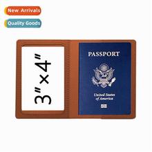 pu thickened U.S. passport cover can be customized LOGO pass