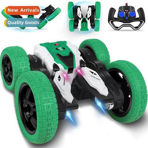 Stunt remote ctrol car toys 2.4G double-sided new change hor