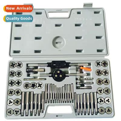 60-Piece Tap  Plate Set Tap Set Metric Inch Combinati Set
