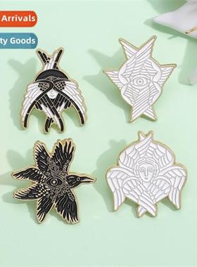 Europe and  Uned States creative black and whe wings modelin