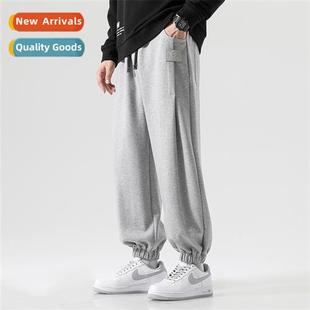 spring and autumn Casual Harlan mens loose fall pants