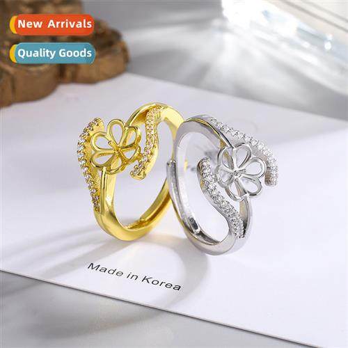 Jewelry wh Zircia Womens Ring Empty Bracket Rings Accessorie