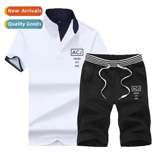 2021 new short-sleeved su shorts five pants running fness sp