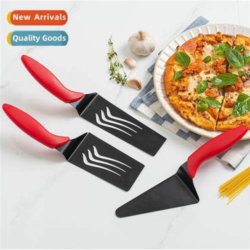 Stainless steel triangle pizza transfer spatula cake baking