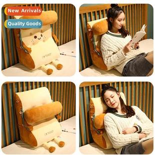 bed triangle cushi Smile lumbar raised bread rem toast