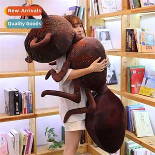 toy plush doll rag birt Simulati red ants