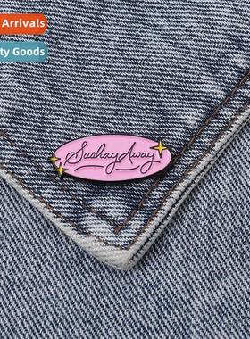 Drag Queen Alloy Enamel Badge Clos Backpack Shirt Accessorie