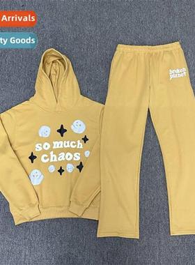 BP broken so much chaos broken planet fun foam print sweatsh