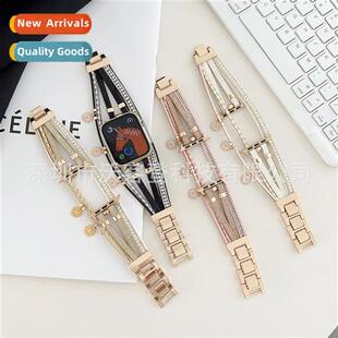 适用apple bracelet beads jewelry metal watch band apple watc