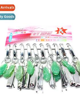 Portable ear scooper nail clippers keychain set  nail scisso