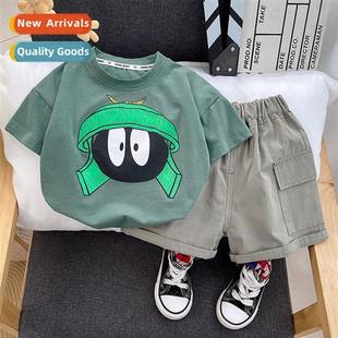 childrens short carto boy baby clos new 2023 summer Boys