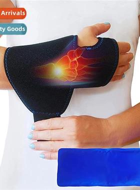 Wrist Ice Pack Wrap H Guard Support Strap Reusable Gel Pack