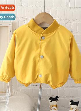 2023 new boys jacket fall spring  autumn  carto childrens cl