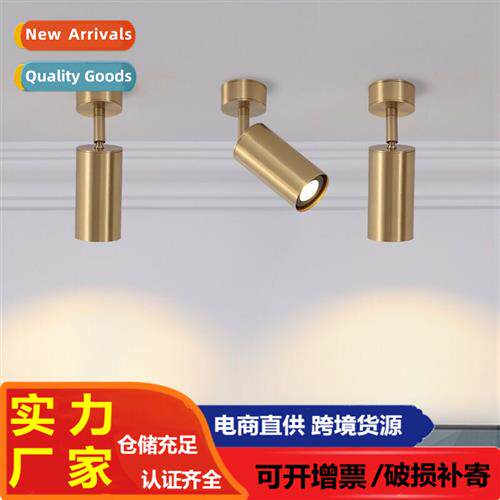 Romantic industrial style open ceiling track light clothing
