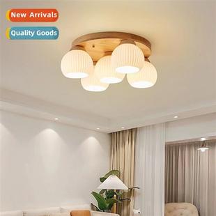 bedroom room study Scinavian Japanese log lamp tatami style