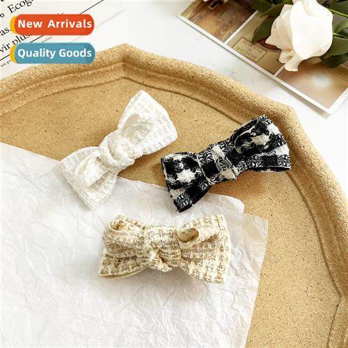 Autumn and winter models  birds nest bow hairpin female smal