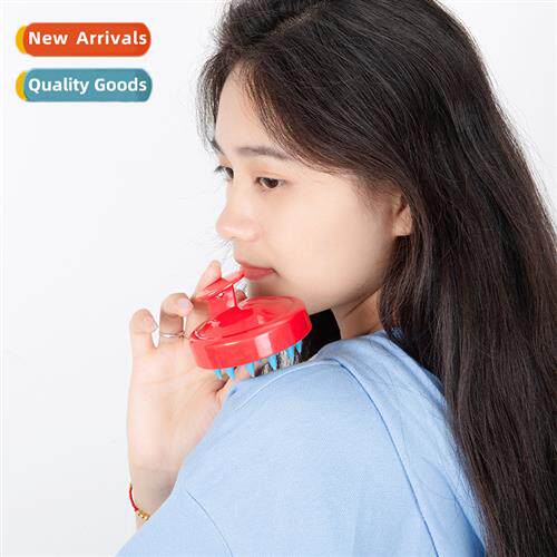 Boxed round shampoo comb does not hurt  scalp massage brush