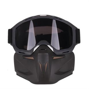 Motorcycle windshield mask vintage racing riding goggles f-r