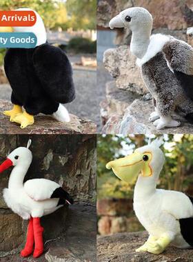 Simulated Birds Vulture Whe Headed Eagle Pelican Flycatcher