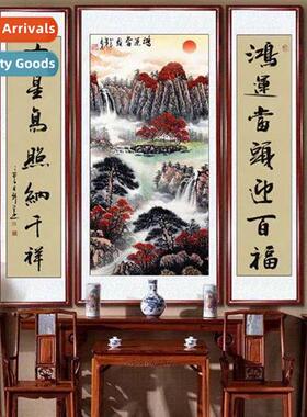 New Printed Cross Stch Hgwan Dangtou Zhgtang Cross Stch Cott