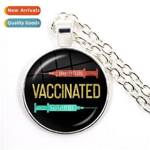 Fashi Vaccinati Masks Pictures Photos Glass Round Silver And