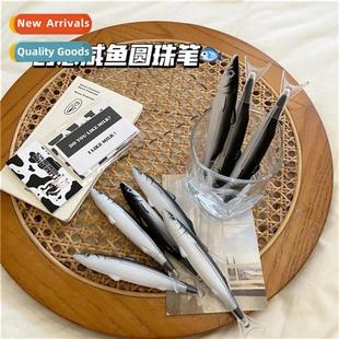salted fish quirky cute student style carto ins Creative pen