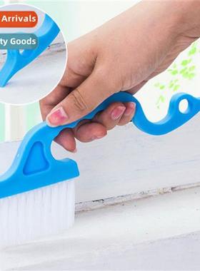 Hand Held Grooved Door & Window Crevice Brush Kchen & Bathro