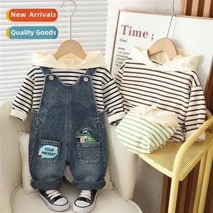new childrens backpack 2023 striped Autumn pants din Spring