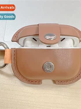 适用apple bluetooth headset case airpods3 headphone leather