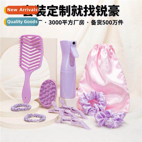 Smooth Fluffy V Hair Comb Clean Head Shower Shampoo Brush Co