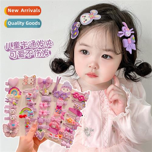 Childrens  clips cute princess  accessories carto bangs clip