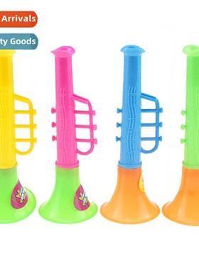 11CM multi-color mini plastic trumpet small whistle trumpet