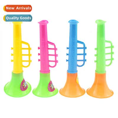 11CM multi-color mini plastic trumpet small whistle trumpet