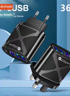36W PD+QC3.0 2.4A Dual USB Fast Charger Phe Charger Multi-po