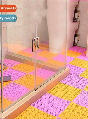 Household bath restroom kchen splicing waterpro floor mats b