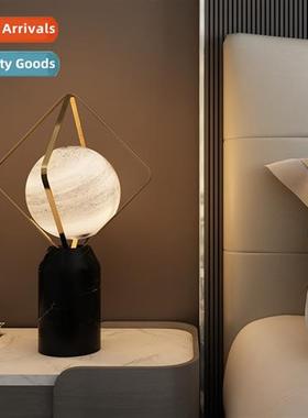 Modern Scinavian ins marble planet table lamp creative minim