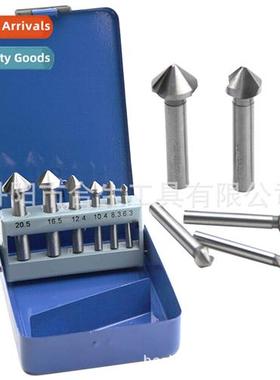 Three-flute 90-degree fully sharpened high-speed steel chamf