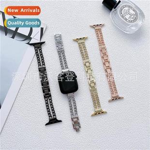 chain small band double app watch row waist 适用apple savage