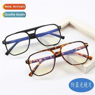 light large Korean 2021 glasses blue anti frame new 19228