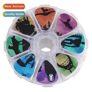 Pattern Guar Plectrum Musical Colorful Set Instrum Pieces