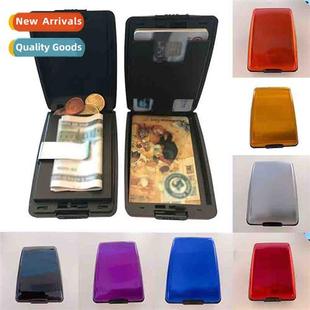 Clip Multi functi RFID Case Mey Card Bank Aluminum