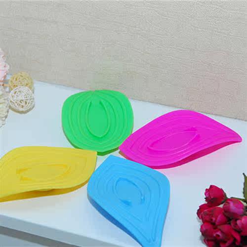4 colors home bath multifunctial petal-shaped drain tray cre