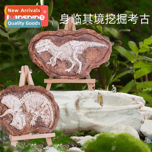 Relief dinosaur fossil archaeological digging toys childrens
