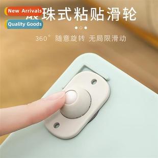 Pulley Shelf Roller 2165 Can Universal Trash Wheel Adhesive